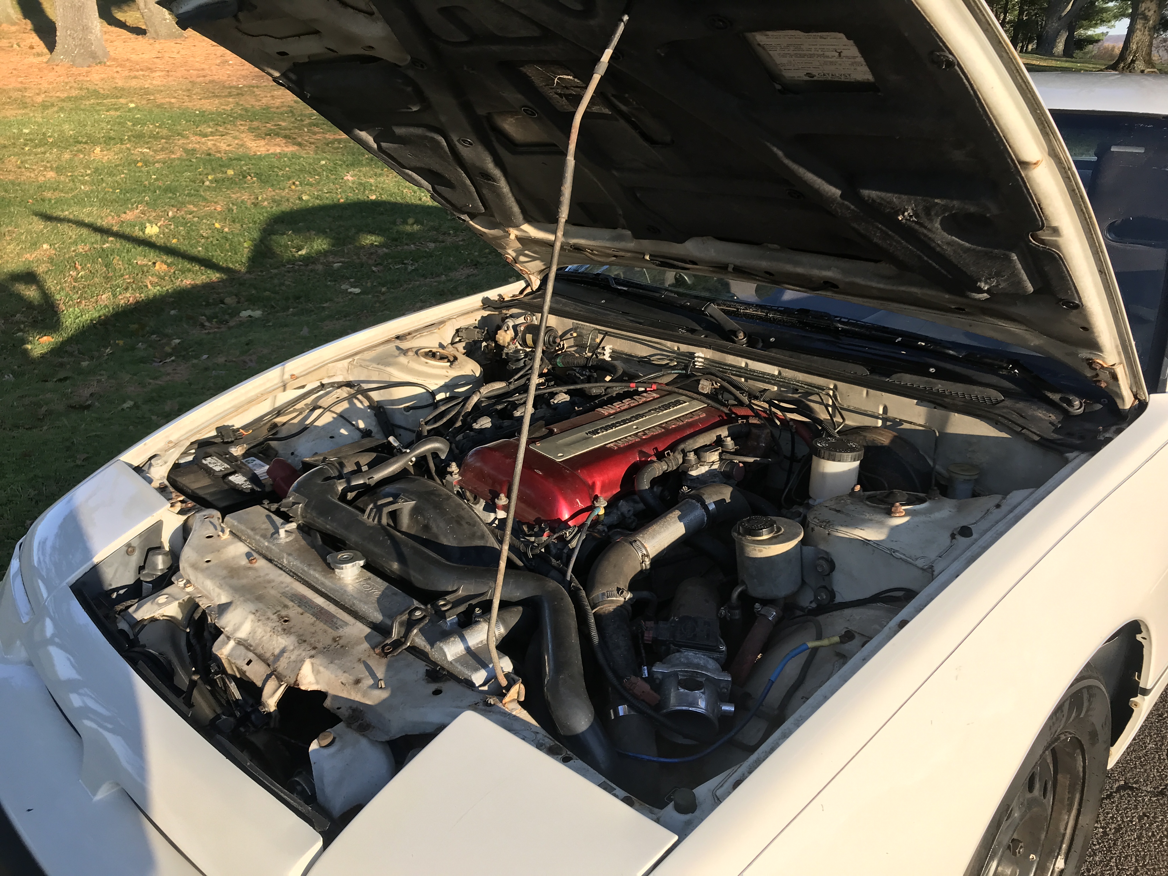 1989 Nissan 240SX S13 coupe powered by a JDM SR20DET Red-Top engine from Silvia 5-speed manual with a Garret turbo — photo 37